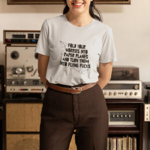 FOLD YOUR WORRIES T-SHIRT